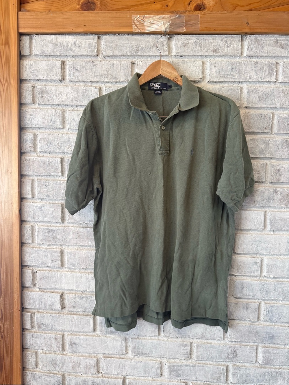 Polo by Ralph Lauren Olive Green Cotton Polo